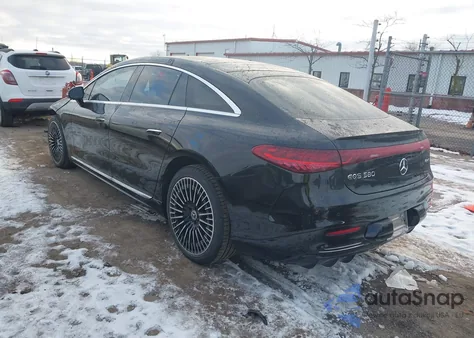 2022 Mercedes-Benz Eqs 580 4Matic z USA, uszkodzony, nr VIN W1KCG4EBXNA003361